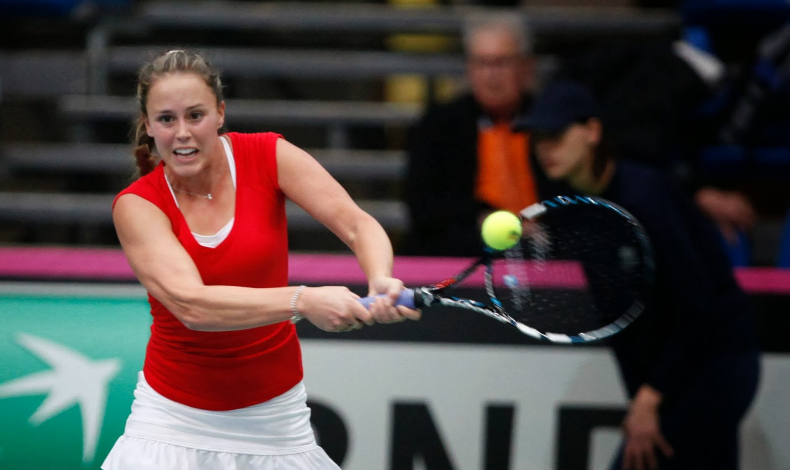 Michelle Larcher de Brito na Fed Cup