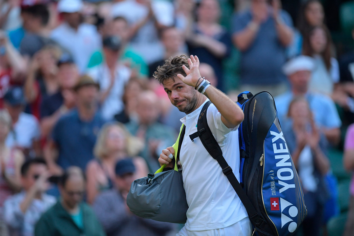 Stan Wawrinka em Wimbledon