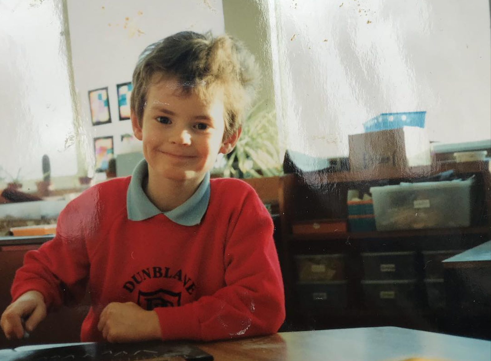 Andy Murray em criança