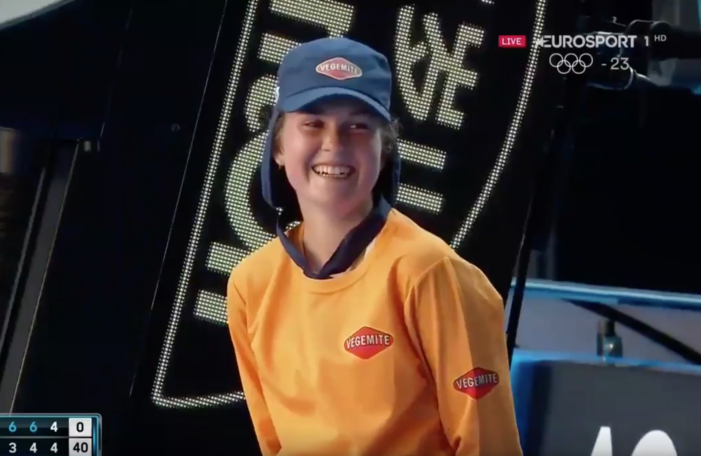 Apanha Bolas Australian Open