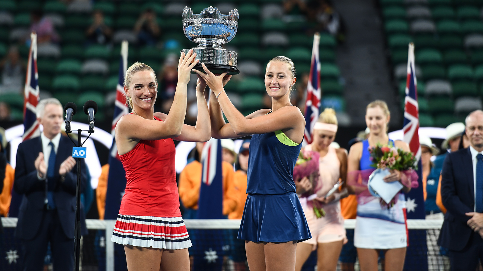 Kristina Mladenovic e Timea Babos