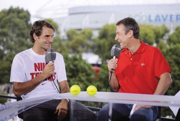 Roger Federer e Mats Wilander