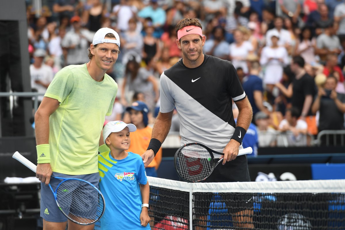 Tomas Berdych e Juan Martin del Potro