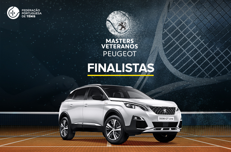 Finalistas do Masters Veteranos Peugeot 2019