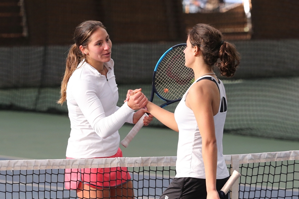 Francisca Jorge e Maria Inês Fonte Raquetc