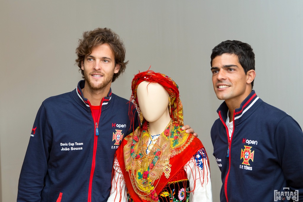 João sousa e Rui Machado Raquetc Taça Davis