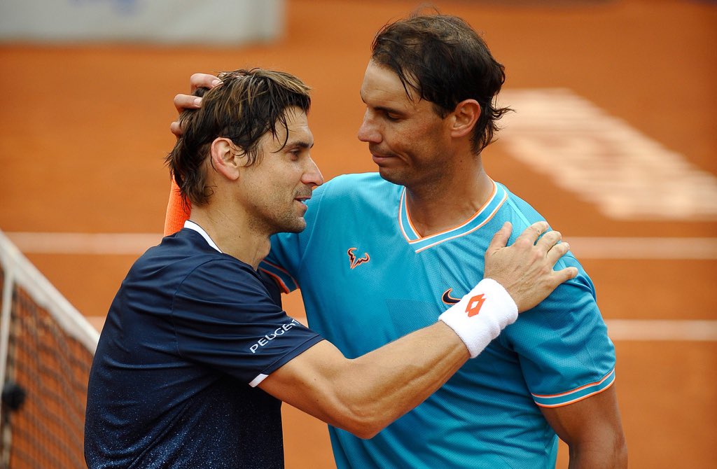 Rafael Nadal e David Ferrer