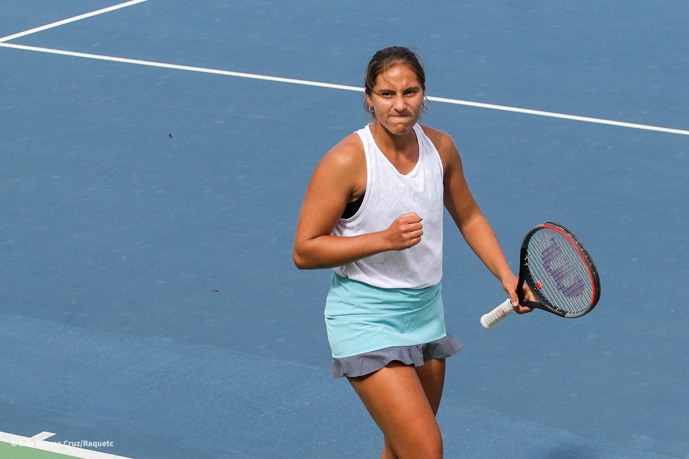 Escalando pelo ranking WTA acima, Francisca Jorge deu um salto das