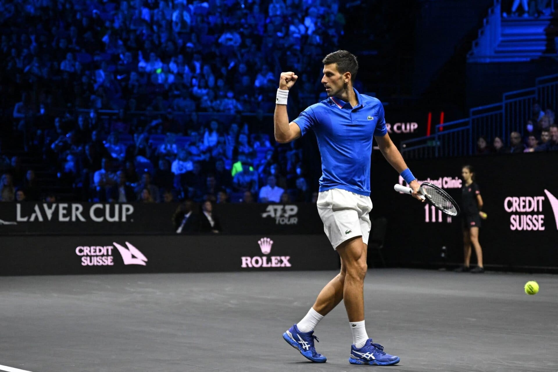 Novak Djokovic vence com facilidade Frances Tiafoe na Laver Cup