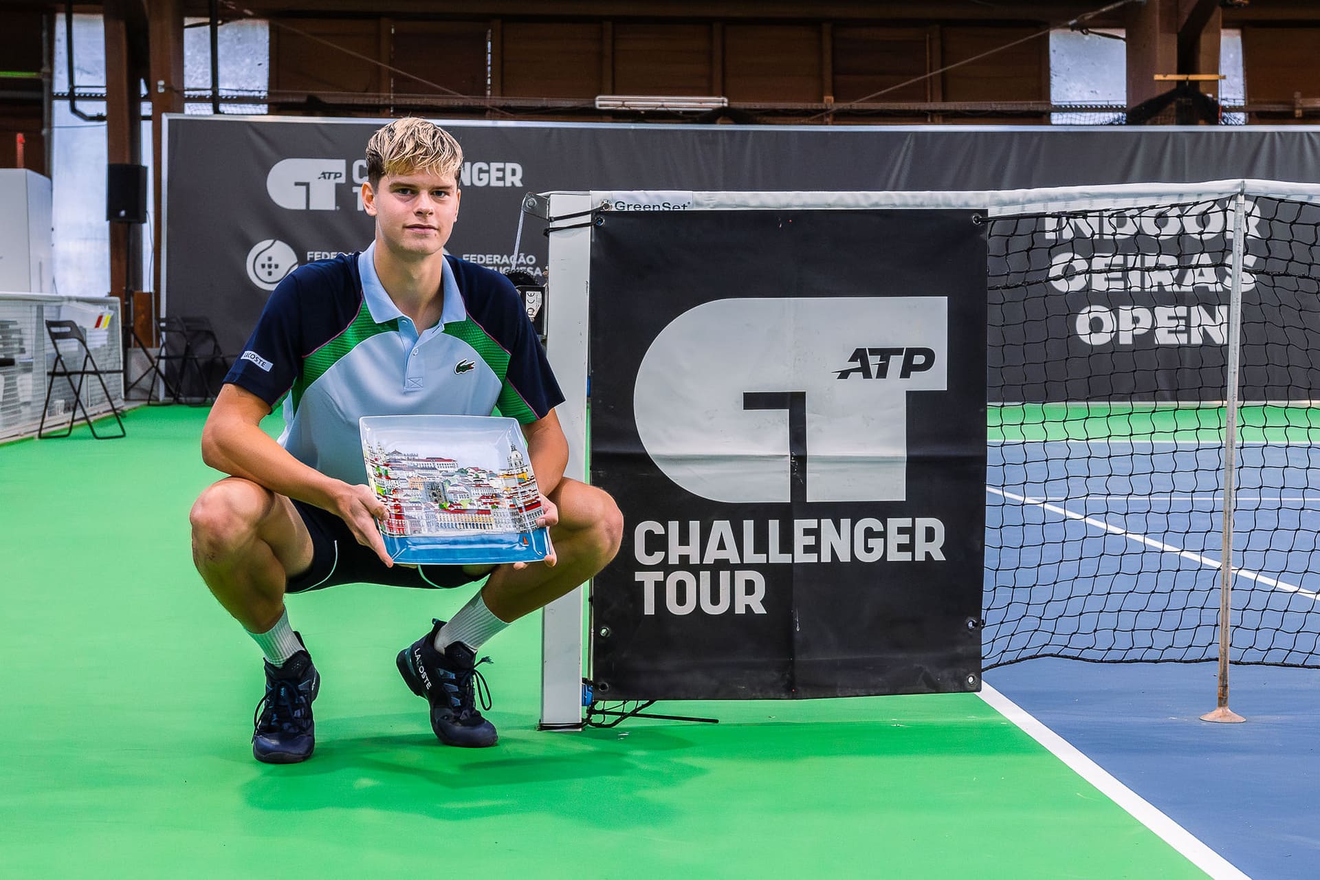Alexander Blockx nem celebra título em Portugal: 
