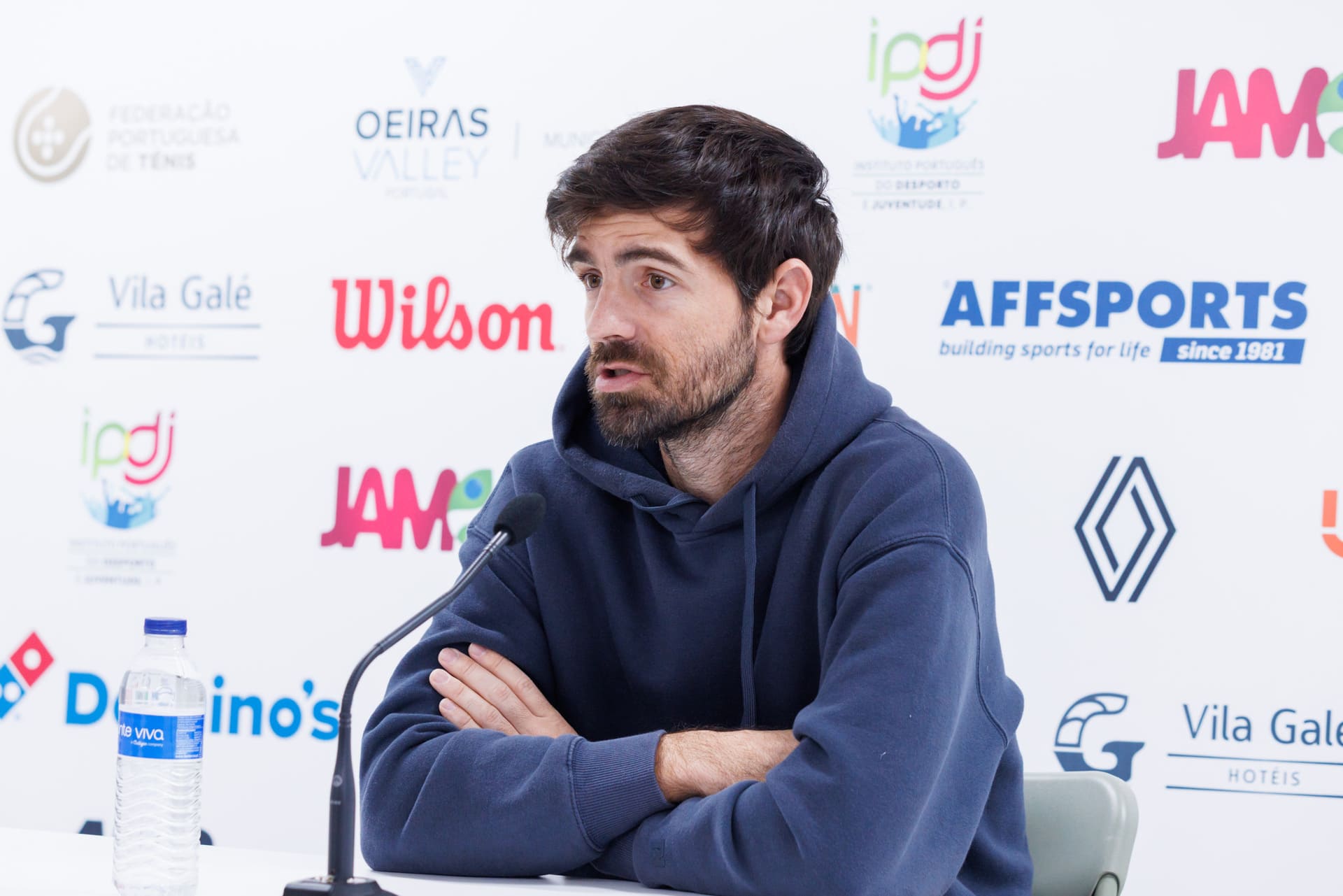 Ténis Gastão Elias analisa derrota no Jamor.